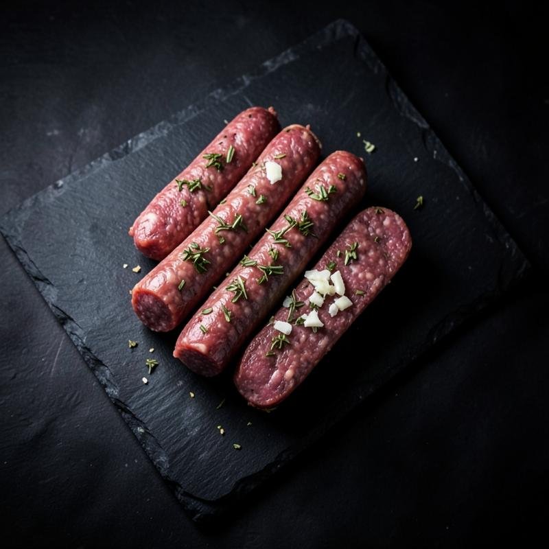 Saucisse aux herbes et fromage