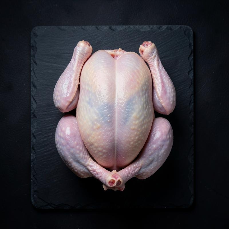 Poulet effilé